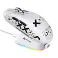 thumbnail image 1 of Ratón inalámbrico para juegos ATTACK SHARK G3PRO RGB 25K DPI blanco, 1 of 9
