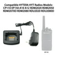 thumbnail image 4 of RLN6332A Rapid Charger Compatible For Motorola CP110 RDM2070D RDU4100 RDV5100 RDU2020 RDU2080D RDV2020 RDV2080D Radio RLN6305 RLN6351  RLN6308 Battery Charger Desktop Charger, 4 of 10