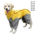 thumbnail image 4 of Chubasquero impermeable Billuyoard para perros chaqueta de lluvia a prueba de viento reflectante primavera/verano, 4 of 6
