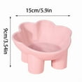 thumbnail image 3 of JGJJUGN Large Capacity Cat Food Bowl, Cute Elevated Pet Dish, Anti-Tip Feeding Bowl, Wide Shallow Design for Comfortable Eating, Safe Plastic Water Bowl, Perfect for Cats of All Sizes, 3 of 6