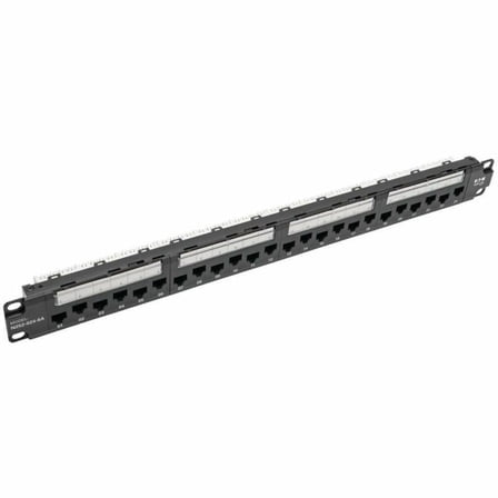 EATON TRIPP LITE SERIES 24-PORT 1U RACK-MOUNT CAT6A 110 PATCH PANEL WITH CABLE M