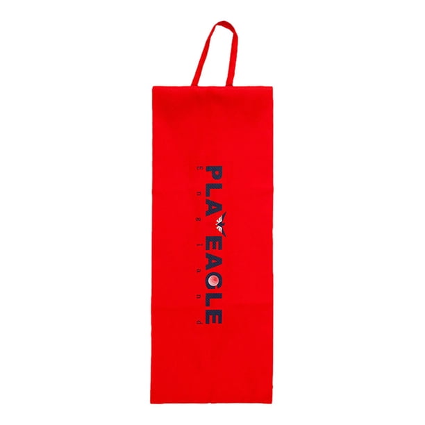 Bolsa para zapatos de golf, impermeable, con cremallera, gran capacidad, resistente al desgaste. Rojo