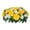 Yellow, variant on grave flowers for cemetery Artificial Cemetery Flower Saddle with Rose and Gerbera Memorial Grave Decoration Outdoor Weather Resistant Tombstone Floral Arrangement Tribute Decor