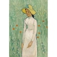 thumbnail image 2 of Vincent van Gogh 18x24 Gold Ornate Framed and Double Matted Museum Art Print Titled - Girl in White (1890), 2 of 4