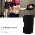 thumbnail image 3 of Upper Arm Sleeve Comfortable Compression Adjustable Strap Arm Support Sleeve for Upper Arm, 3 of 8