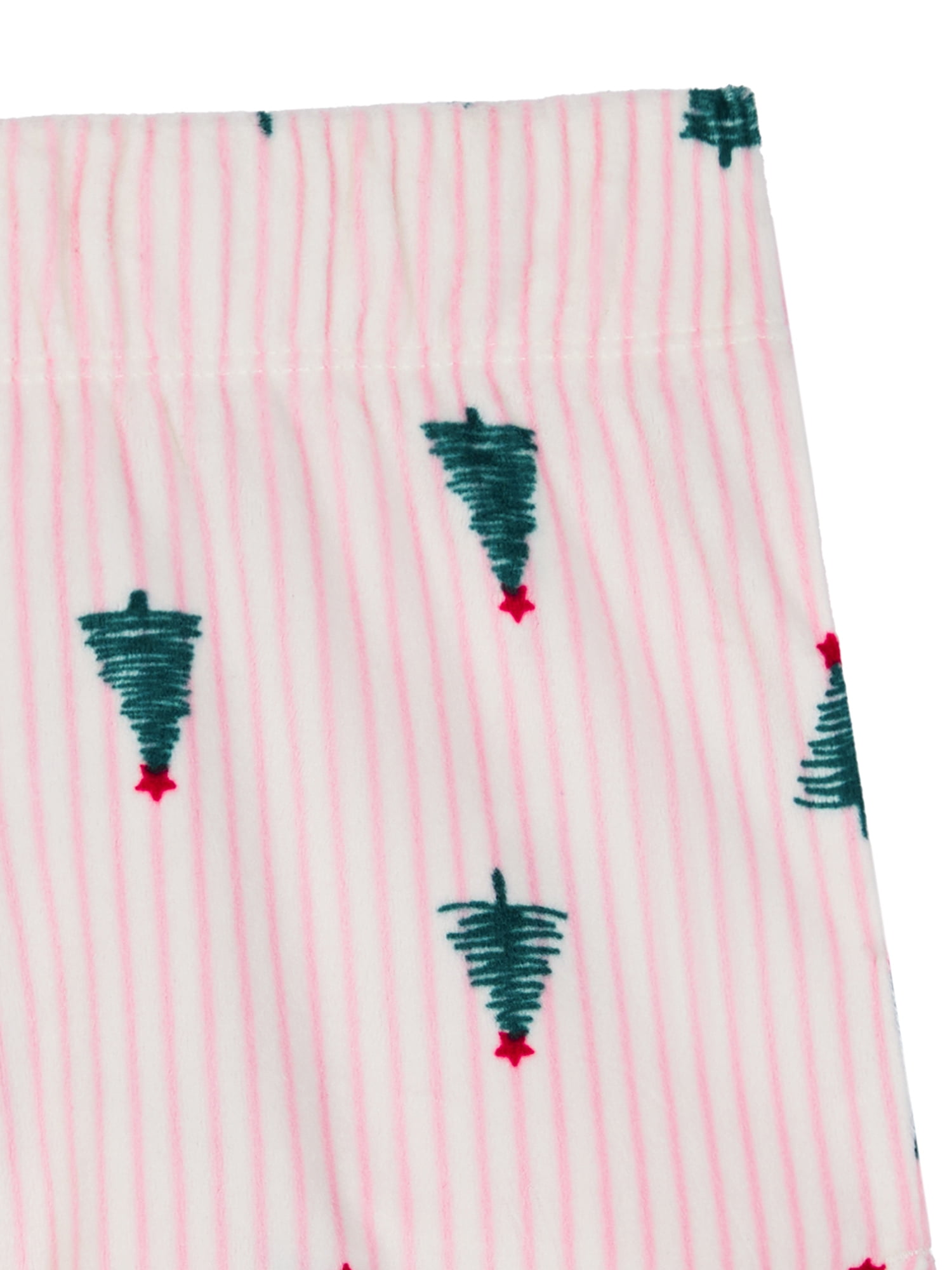 Wonder Nation Girls Short Sleeve Top and Shorts Pajama Set, 2-Piece, Sizes 4-18 & Plus