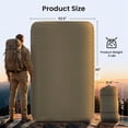 thumbnail image 6 of Lilypelle 4" Self Inflating Double Sleeping Pad for Camping,Built-in Pump Mattress for Backpacking, Traveling,4 Season Inflatable Sleeping Mat with High Support for Cot,Tent,Car, 6 of 8