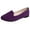Purple, variant on Vedolay Casual Shoes Women Women's Shoes Comfortable Slip On Flat Casual Low Top Shoes,Khaki 6
