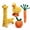 Animal_4Pack, variant on MGEZCOO Durable Dog Toys for Aggressive Chewers - Rope Chew Toys for Dogs - 8 Pack Interactive & Safe Chew Toys for Small & Large Dogs - Fun and Long-Lasting