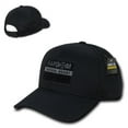 thumbnail image 2 of Embroidered Operator Cap, RAPDOM, Black, 2 of 3