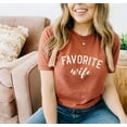 thumbnail image 4 of FAVORITE WIFE Graphic Short sleeve T-Shirt Plus Size, 4 of 9