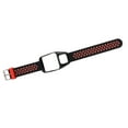 thumbnail image 4 of Silicone Watch Strap,Smartwatch Band Silicone Wrist Dual Color Watch Strap Smartwatch Accessory Smooth Operation, 4 of 14