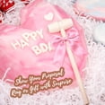 thumbnail image 4 of BAETEUY 20Pcs Mallets Mini Double Faces Wood Chocolate Smashing Hammers for Kids, 4 of 8