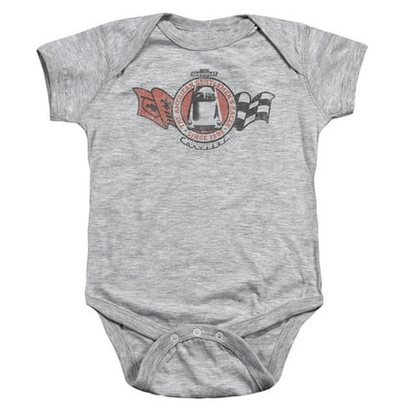 

Chevrolet Gentlemens Racer Infant Snapsuit Athletic Heather