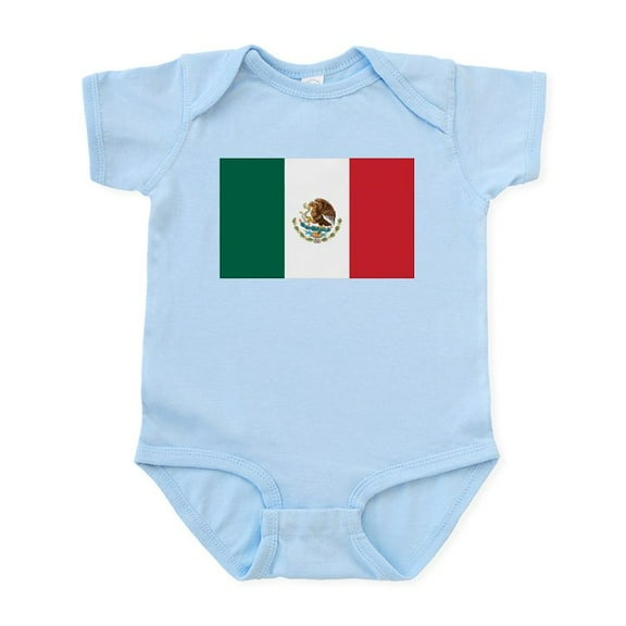 CafePress - Flag Of Mexico Infant Bodysuit - Baby Light Bodysuit, Size Newborn - 24 Months