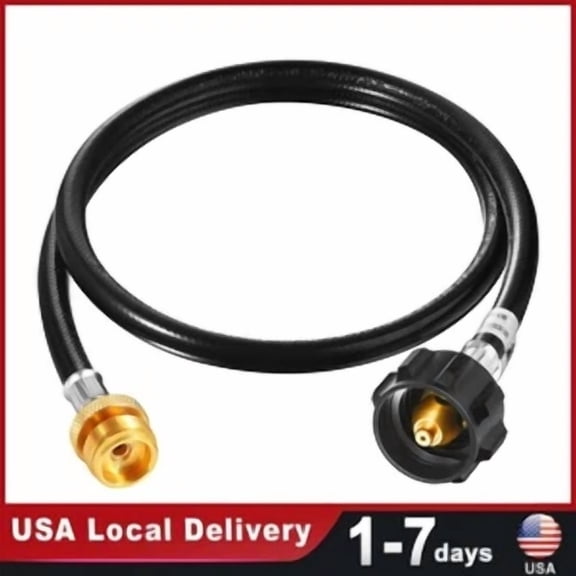 ZYLER- 4Ft Propane Hose Propane Adapter Hose 1Lb To 20Lb Propane Tank Connection Hose