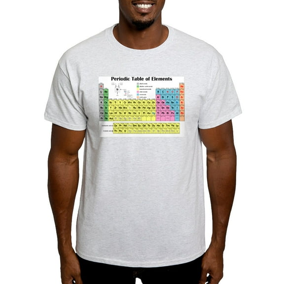 CafePress - Periodic Table Of Elements Light T Shirt - Men's Classic Graphic T-Shirt