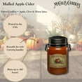 thumbnail image 2 of McCall’s Candles | Mulled Apple Cider | 26 oz Scented Candle | USA-Poured | Vintage Rustic Jar | Tangy Spiced Cider Fragranc, 2 of 4