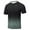 Black gradient dark gray, variant on Men's Quick Dry T-Shirt Fishing Beach Shirt Swim Shirt Swimwear
