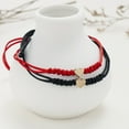 thumbnail image 6 of 7 Knots Red Rope Bracelet Male Female Youth Friendship Bracelet Good Luck Amulet, 6 of 15