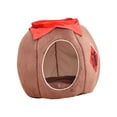 thumbnail image 4 of Manta para tienda de campaña para gatos y perros, antideslizante, autocalentable, con caracteres chinos decorativos. Caqui L, 4 of 9