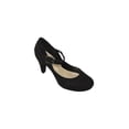 thumbnail image 1 of ZAPATILLAS TACONES LEON NEGRO DAMA MUJER GAMUZA 9654 LEON 9654, 1 of 3