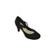 thumbnail image 1 of ZAPATILLAS TACONES LEON NEGRO DAMA MUJER GAMUZA 9654 Leon 9654, 1 of 3