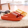 thumbnail image 6 of Cloud Slippers for Women and Men, Massage Shower Bathroom Non-Slip Quick Drying Open Toe Super Soft Comfy Thick Sole Home House Cloud Cushion Slide Sandals for Indoor & Outdoor Platform Shoes, 6 of 13