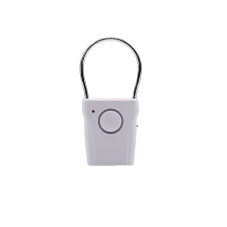 BQBQERT Adjustable Door Handle Alarm 120dB Alerts Sound Three Sensitivity Levels Home Alarm