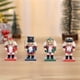 thumbnail image 5 of Figurita de Cascanueces,Cascanueces estatuilla adornos de decoración de Navidad,Decoración de escritorio de estatua de títeres de cascanueces de 16 cm,Figura de cascanueces de Navidad, 5 of 7