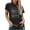 Gray, variant on IROINNID Women's Fashion Casual Summer T-Shirt Round Neck Loose Short Sleeve 1963 Printed Tops