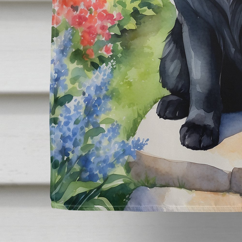 Newfoundland Spring Path House Flag 28 in x 40 in