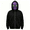 Dark Purple, variant on Unisex Superhero Zip Up Hoodie, Full Face Mask Hooded Sweatshirt, Graphic Cosplay Costume Jacket with Front Pockets for Halloween Party, Fancy Dress Up & Dress-Up (Navy,XL)