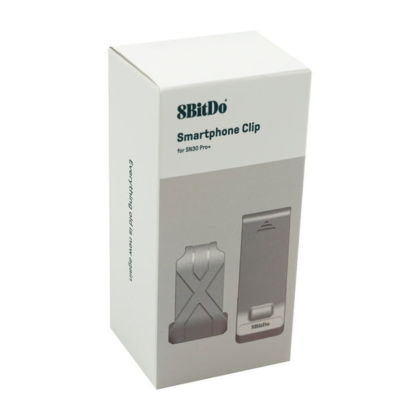 8bitdo Xtander Smart Phone Clip For Sn30 Pro Sn G Classic Edition White Walmart Com Walmart Com