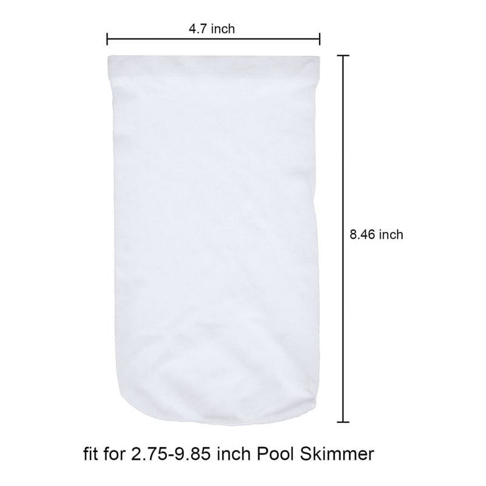 Pool Skimmer Socks - Excellent Savers for Pool Filters, Baskets, and Skimmers - The Ideal Sock/Net/Saver to Protect Your Inground or Above Ground Pool(without Basket)