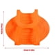thumbnail image 2 of Moyic Levantador de pavo de silicona, grado alimenticio, resistente al calor, fácil de usar, levantador de silicona para cocinar al vapor, Cocina y Comedor Naranja, 2 of 6