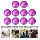 thumbnail image 1 of Bead Buckle 10Pcs Circular Buttons For Crafting Women 1X1cm Resin Decorative, 1 of 5