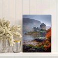 thumbnail image 2 of Eilean Donan Castle Scotland Autumn Canvas Print, Wall Decor for Living Room Bedroom Kitchen Office Hotel Entryway, 2 of 8