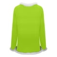 thumbnail image 5 of KHONTS Christmas T Shirts for Women Xmas Crew Neck Trim Tees Casual Loose Sweatshirts Long Sleeve Pullover Tops Light Green L, 5 of 9