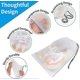 thumbnail image 3 of 2025 Latest Model Clear Shoe Bags - 10 PCS, 15.7" x 11.8", Drawstring Travel, 3 of 5