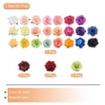 thumbnail image 3 of Uxcell Set of 30 Rose Flower Hair Clips 4 Inch Flower Hair Pins for Women Hair Accessories, 3 of 5