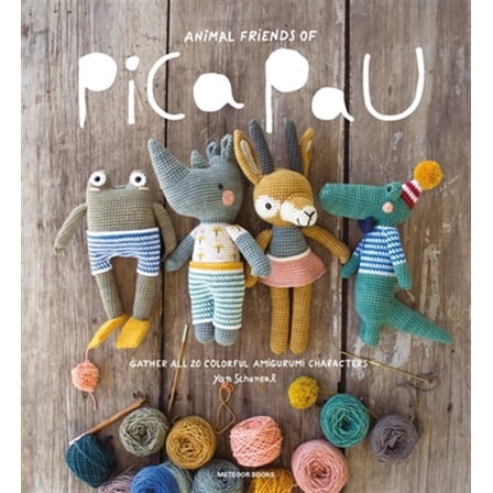Pre-Owned Animal Friends of Pica Pau: Gather All 20 Colorful Amigurumi Animal Characters, 9789491643194, 9491643193, Paperback,
