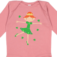 thumbnail image 4 of Inktastic Irish Princess St Patricks Girls Girls Long Sleeve Baby Bodysuit, 4 of 5