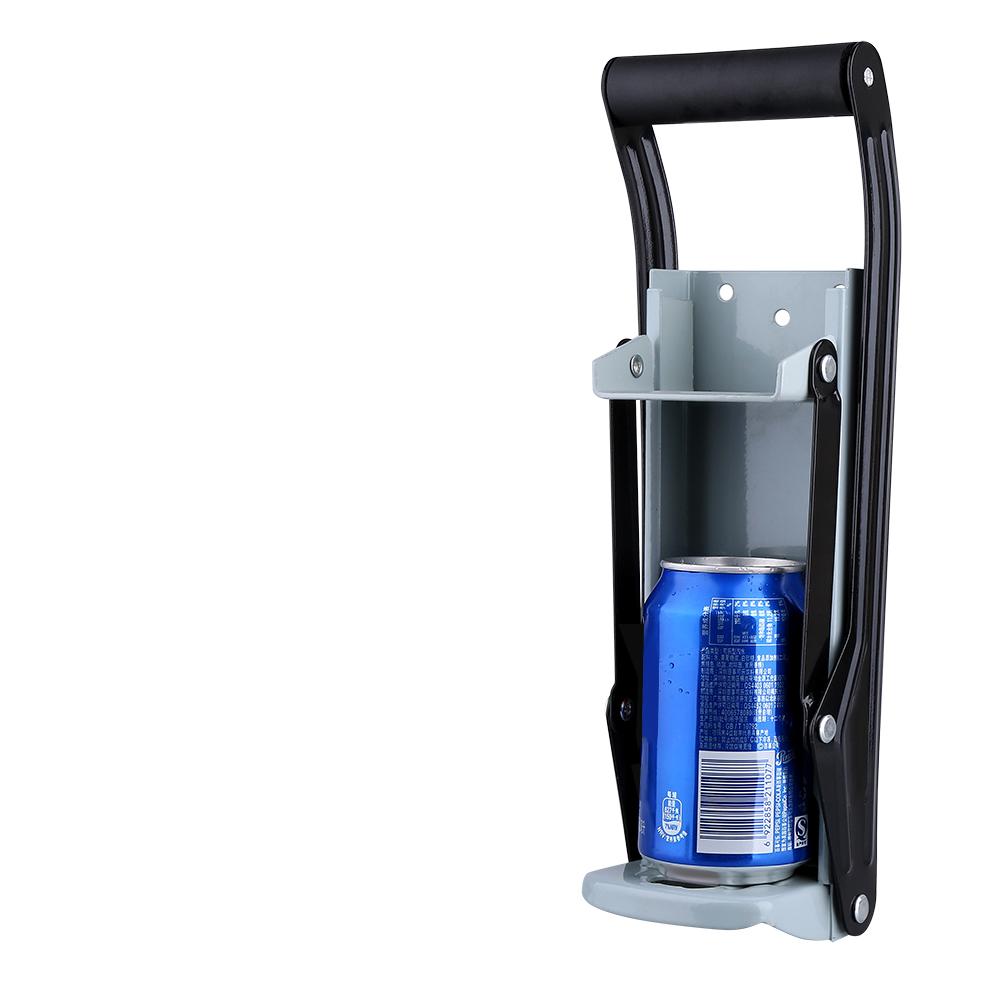 Cergrey Soda Can Crusher,16oz Wall Mounted Home Dispensing Can Crusher