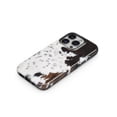 thumbnail image 3 of DesignSkinz Scratch-Resistant Hard Slim Case Compatible with iPhone 16 Plus (Compatible with MagSafe) - Modern Cowhide Chic V7, 3 of 9