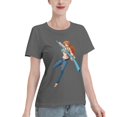 thumbnail image 2 of T-Shirt Basique à Manches Courtes pour Femme une Pièce Nami, 2 of 6