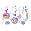 Barbie 'Dreamtopia Mermaid' Hanging Swirl Decorations (12pc)
