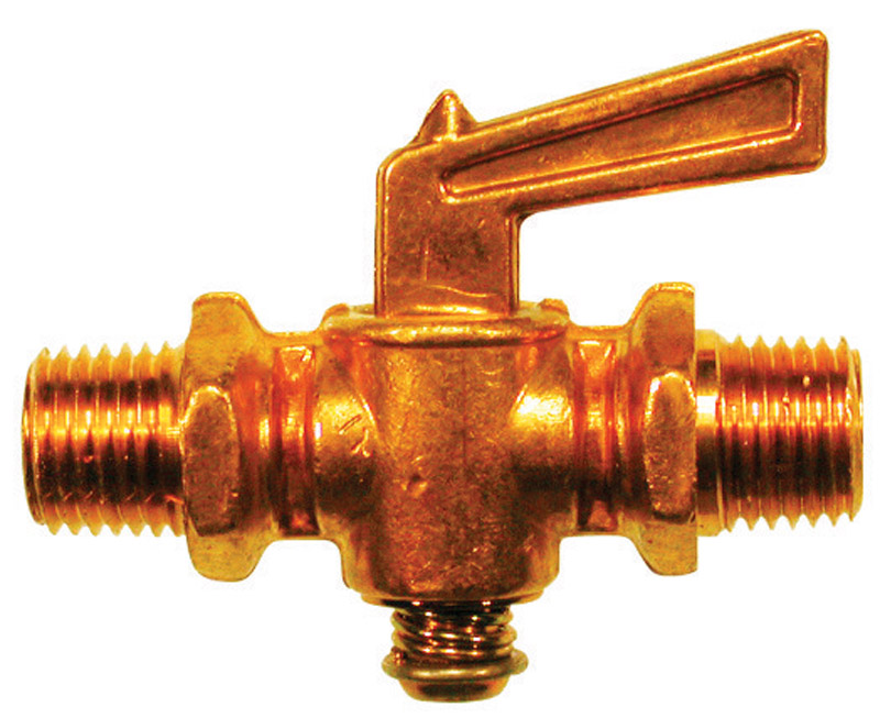 JMF Brass Pipe Valve