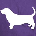 thumbnail image 3 of CafePress - Basset Hound Dark T Shirt - Men's Classic Graphic Cotton T-Shirt, 3 of 4