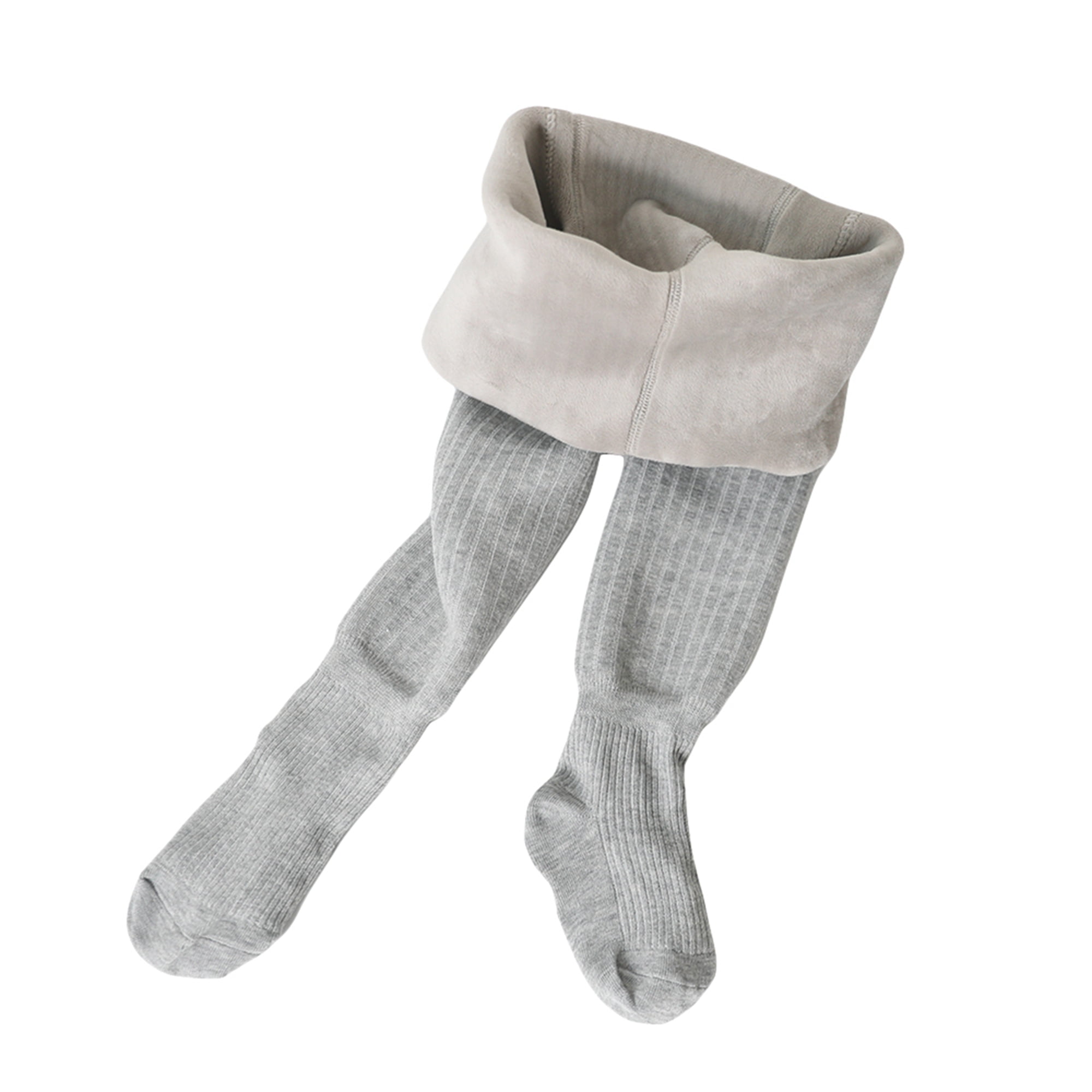 hirigin Girls Winter Warm Tights, Velvet/Fleece Lined Pantyhose Stockings  Footed Leggings